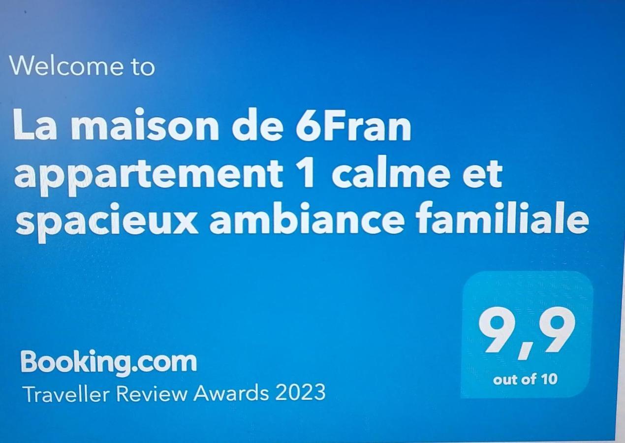 La Maison De 6Fran Appartement 1 Calme Et Spacieux Ambiance Familiale Valros Exterior foto